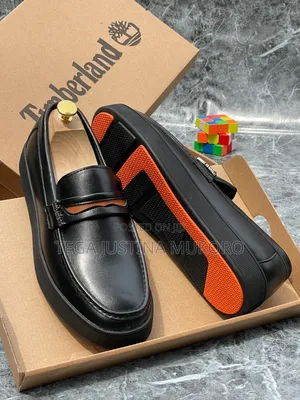 Timberland Men's Red and Black Coloured Shoe