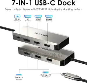 Wavlink Usb-c Triple Display Docking