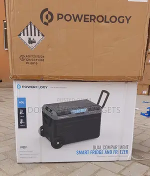 Powerology Smart Fridge and Freezer 40l Dual Compartment Pp057