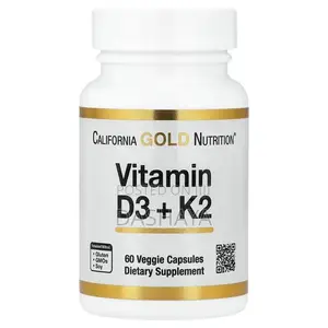 Vitamin D3 + , 60 Veggie Capsules
