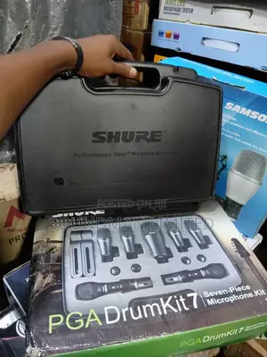 Shure Drum Mic System Pga Drumkit 7 Piece Drum Microphones Kit