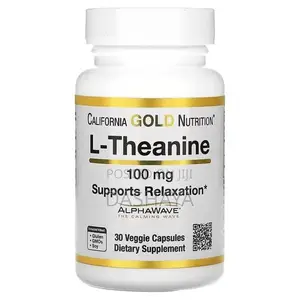 L-Theanine, Featuring Alphawave, 100 Mg, 30 Veggie Capsules