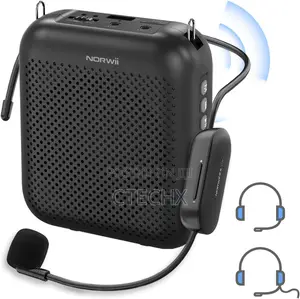 Norwii Voice Amplifier Wireless Microphone , 4000mah Rechargeable Bt