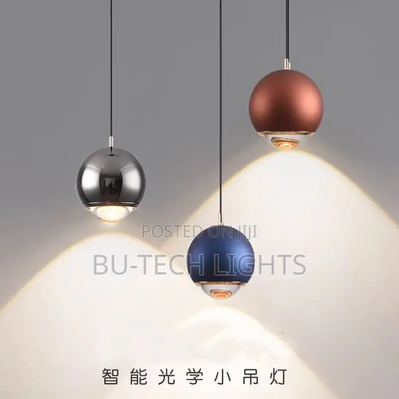 Optical Lens Globe Pendant Light