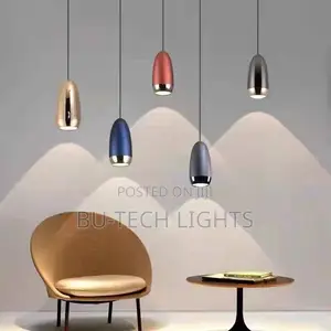 Luxury Metallic Bullet Hanging Lamp