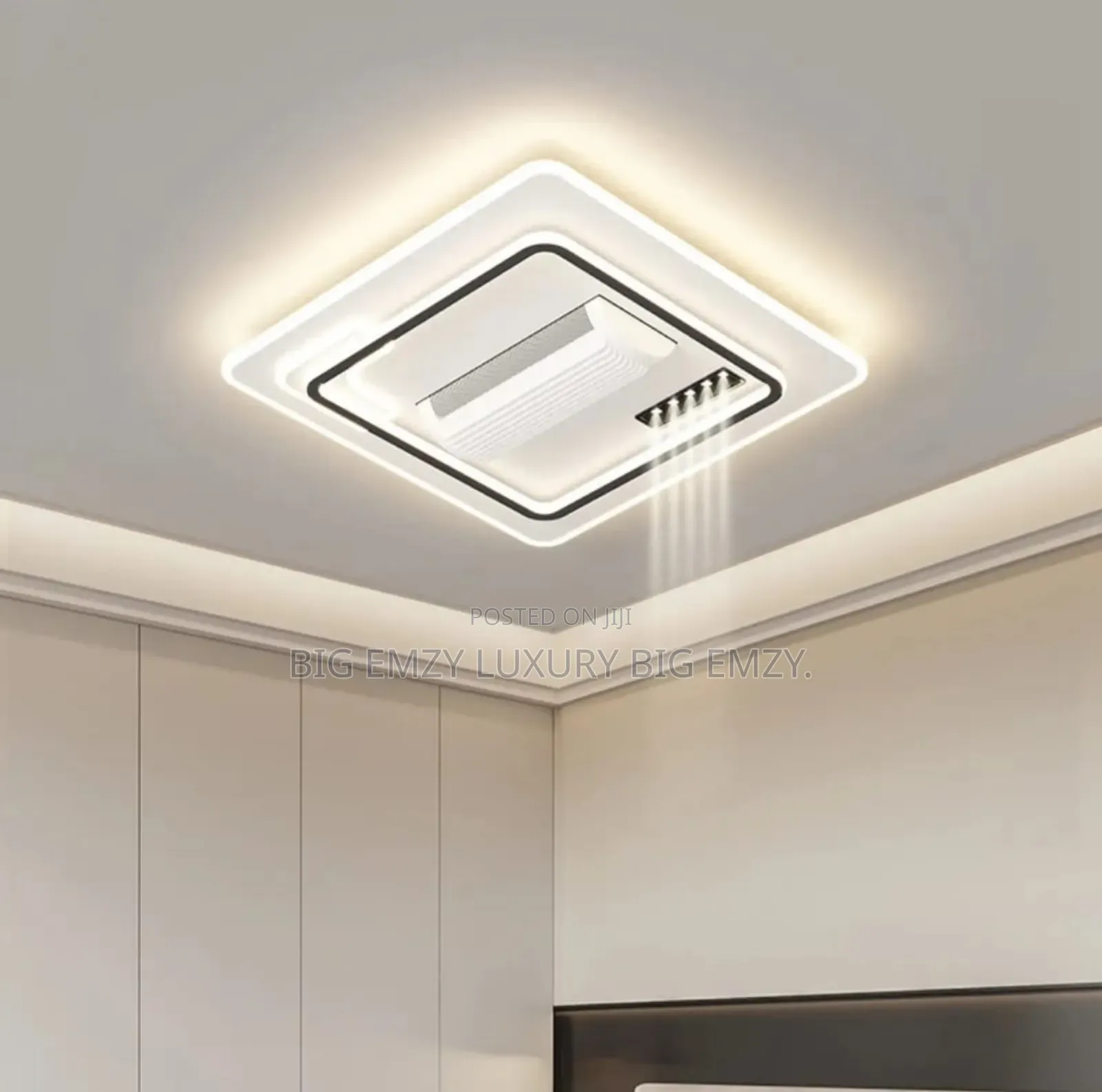 Blade Less Ceiling Mount Flush.