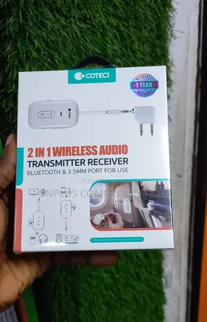 Cotec 2-in-1 Wireless Audio Transmitter and Receiver