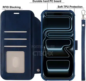 Vanavagy for iPhone 17 Pro Max Wallet Case Magsafe Wireless Charging,