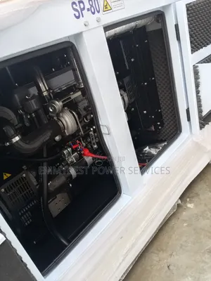Uk Made 80kva Soundproof Factory Standard Generator