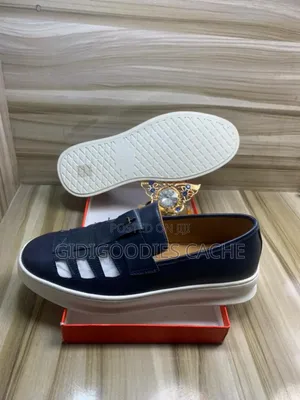 Branded Flat Sandal Shoes in Blue/Black/Brown Size 40-45