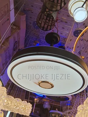 Modern Ceiling Led Chandelier With Fan