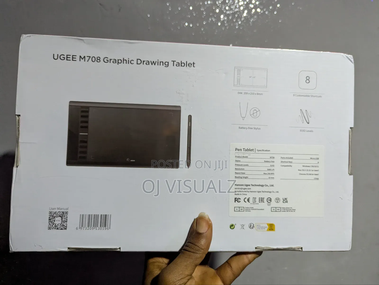 Ugee M708 Graphics Tablet