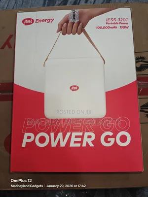 Itel Power Go 100,000mah Power Bank, 130 Watts