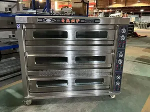 9tray Gas 3 Deck Oven Machine