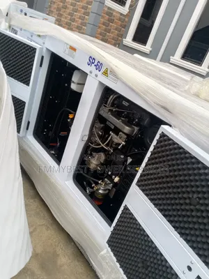 Genuine 60kva Perkins Soundproof Generator Made in Uk