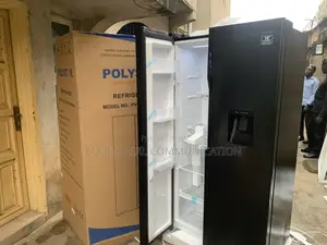 Polystar Pv-Sbs777wd-Inv Large Double Door Fridge - 502l