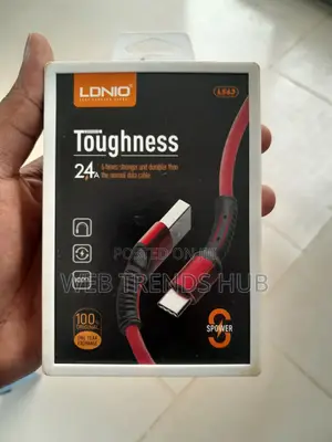 Original Ldnio 2.4a Fast Charging Type-C Cable - High Durability
