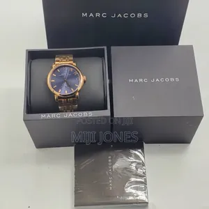 Marc Jacobs Gold Plated Chain Watch