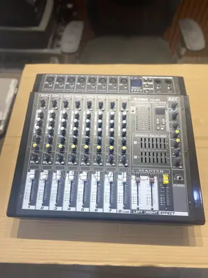 Yamaha 8 Channels Powered Mixer With Usb, Sd Card Bluetooth