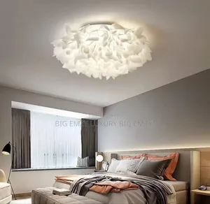 Led Wool Ceiling Mount Flush Lights