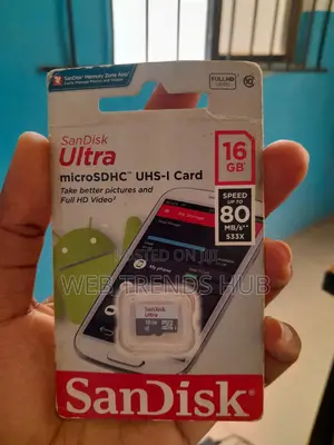Sandisk Ultra Class 10 16gb Microsdhc - High Speed - Original