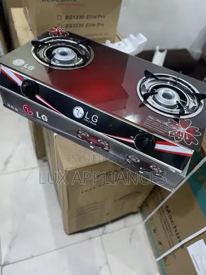 Brand New Lg Table Top Gas Cooker(Glass)
