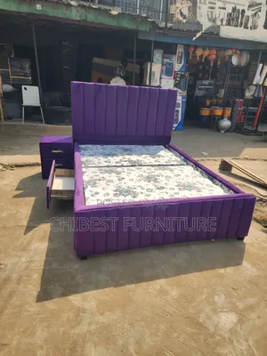 Classic 4.5by6 Padded Bed Frame