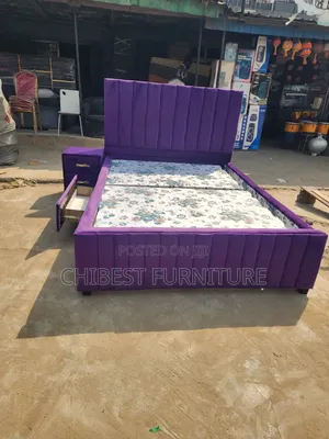 High Quality Padded 4.5by6 Bed Frame
