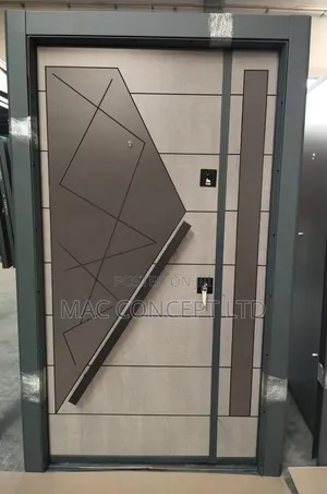 Gray With Beige Colour Luxury Door