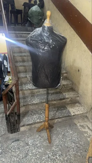 Male Black Body Wooden Dressform