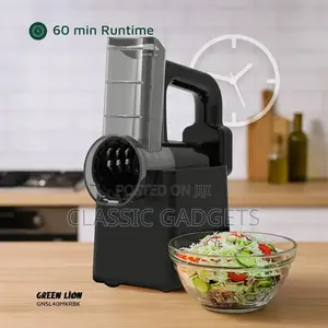 Green Lion Salad Maker - Chopper, Slicer, Shred - Black