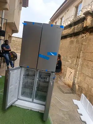 Hisense 392l Side-by-Side Refrigerator With Practical 4-Door