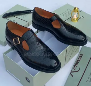 Richwanaz Top Quality Sandal Shoes Black/Brown Size 40-46