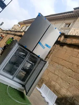 Hisense 392l 4-Door Side-by-Side Refrigerator With Wide Compartments