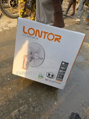 Lontor 16inch Rechargeable Wall Fan
