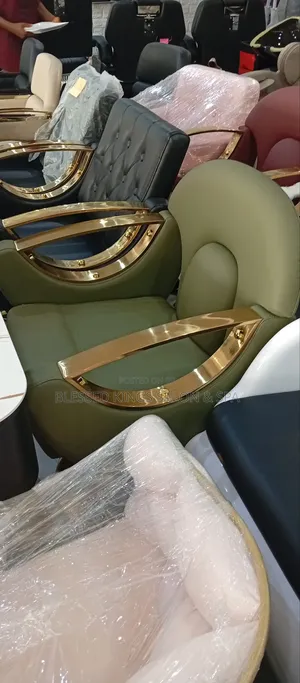 Light Green Salon Styling Chair