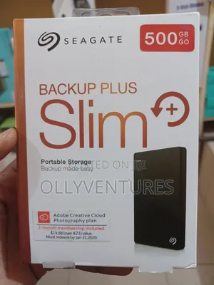 Seagate Backup Plus Slim 500gb
