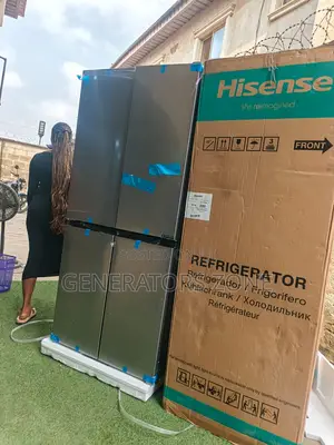 Side-by-Side Refrigerator Featuring Four-Door Access Ref-54ws - 392l