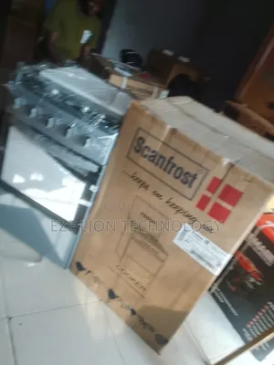 New Floor Standing Scanfrost 4b Gas Cooker