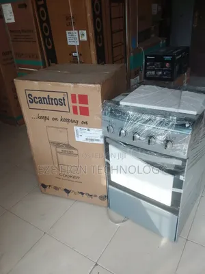 Floor Standing Scanfrost 4 Burner Cooker