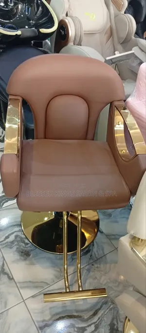 Brown Salon Styling Chair