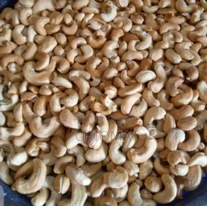 Crunchy Cashew Nuts in Baskets and Bottles