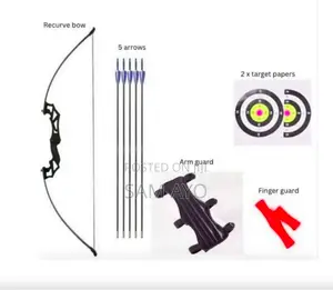 Recurve Bow and Arrow Archery Equipment