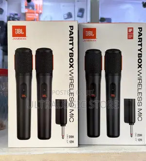 New Jbl Partybox Two-person Wireless Handheld Microphone (2.4 Ghz)
