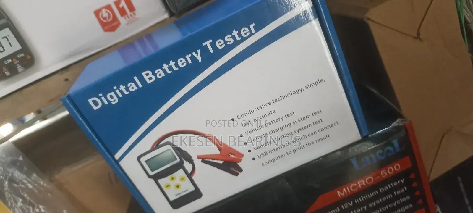 Micro-500 Digital Battery Tester