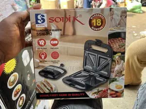 Sonik 2 Slices Sandwish Maker Machine/Bread Toaster