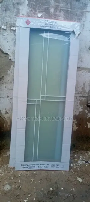 Full Tampered Glasa Bathroom Doors