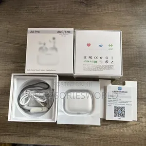 A8pro Airpods Pro 3 With Heart Rate And
Blood Oxygen Monitoring