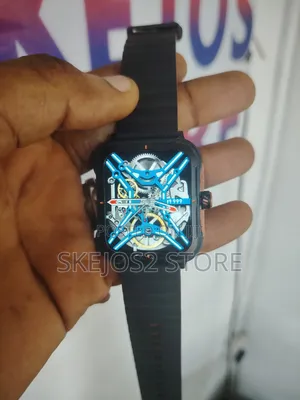 D09 1.9" TFT Square Screen Smart Watch