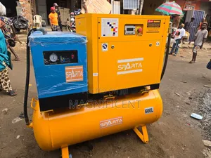Sparta Screw Air Compressor (With Air Dryer 600l Tank)